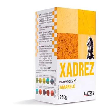 Imagem de Pó Xadrez Amarelo 250g para Argamassas e Pinturas