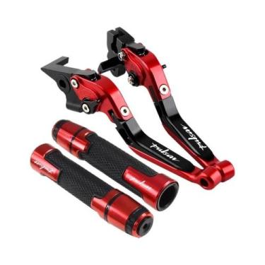 Imagem de Manetes De Embreagem E Freio CNC Dobráveis Ajustáveis Para Motocicleta