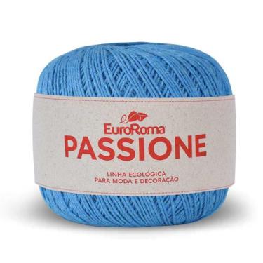 Imagem de Linha Passione EuroRoma 150g 400 metros, 901 Azul Piscina