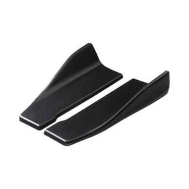Imagem de Spoiler De Carro Em Fibra De Carbono Preto Brilhante 35/48cm, Ajuste U