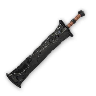 Imagem de Mini Espada Negra Noor I Parry Everything Anime Decorativa - Tenda Med