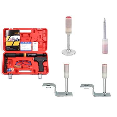 Imagem de S9000 Toolbox Potentes Pregos de Aço para Trabalho Manual Arma de Concreto Parede Âncora Dispositivo de Fenda Decorativa Rebite Tufador de Pregos de Teto + 400 Pregos