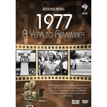 Imagem de British Pathé News - A Year to Remember 1977 [DVD]