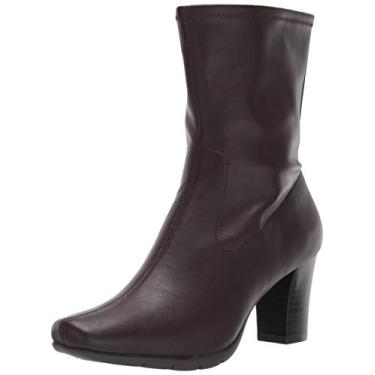 Imagem de Aerosoles Bota feminina Cinnamon cano médio, Marrom, 11 Wide