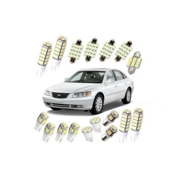 Imagem de Kit Lâmpadas Led Hyundai Azera 2005 A 2009 Super Branca