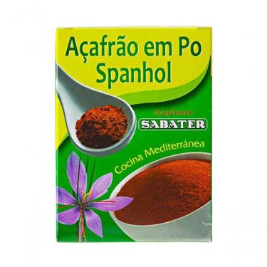Imagem de Açafrão Pó Sabater(caixa)-0,750 G