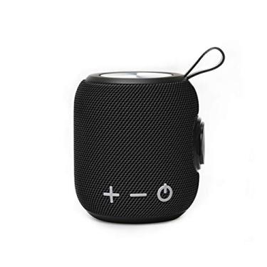 Imagem de HIOD Alto-falante Bluetooth Portátil Externo Impermeável Sem Fio 360 Som Surround 12h Tempo de reprodução 10 m de alcance, Preto