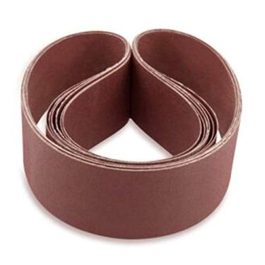 Imagem de 6 Pcs Cintos de Lixagem Abrasivos 2 Polegada 42" Variedade de grãos multiuso flexível 60/80/120/220/320/400 para peças de lixadeira, 120