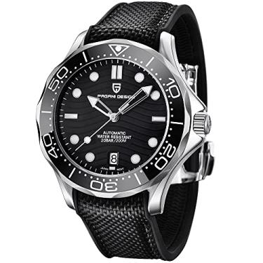 Imagem de Pagani Design 1685 Moda Masculina Relógios Automáticos Mergulho 100 M Relógios de Pulso Mecânicos Movimento Japonês Casual Relógio Masculino Esportivo, PD1685Preto-JB, Mecânico, relógio automático