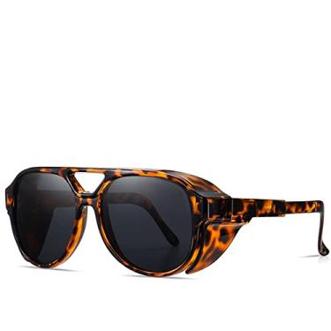 Imagem de Óculos de ciclismo polarizado masculino MTB Óculos de bicicleta UV400 Óculos de bicicleta de estrada à prova de vento Óculos de sol femininos esportivos com estojo, PV04 C2, Z