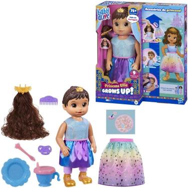 Imagem de Boneca - Baby Alive Princesa Ellie Grows UP - Morena HASBRO