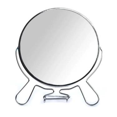 Imagem de Espelho Para Maquiagem Dupla Face Com Aumento 7 Polegadas Mulher Belez