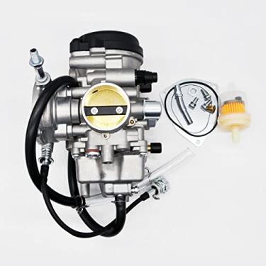 Imagem de BAHCCE Carburador de fornecimento de combustível de motocicleta adequado para UTV ATV 400cc HS400 YFM350 YFM400 YFM450 Kit de carburador de carburador de carburador de motocicleta