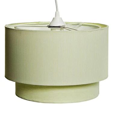 Imagem de Potinho de Mel Lustre Tubular Duplo Quarto Bebê Infantil Menino Verde