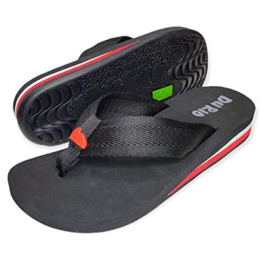 Imagem de Chinelo DuRio Balance Esporão Fascite Ortopedico Macio Leve (Preto, br_footwear_size_system, adult, numeric, numeric_44)