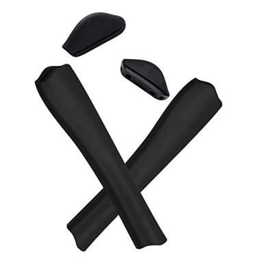 Imagem de Mryok Peça de reposição para óculos de sol Oakley Pit Bull OO9127 / Pit Bull Asian Fit OO9161 - Preto