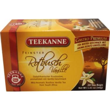 Imagem de Chá Vermelho De Rooibos Com Baunilha Teekanne 35g