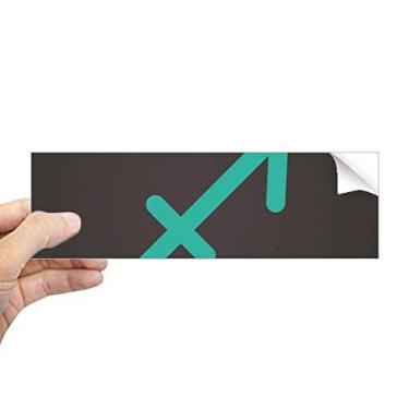 Imagem de DIYthinker Novembro, dezembro, sagitário, constelação, retangular, para-choque, adesivo, notebook, janela