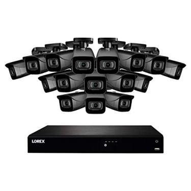 Imagem de Lorex N4K3-1616BB 16 Sistema de Vigilância 4K Canal com N862A63B 3TB 4K Fusão NVR e 16 E841CAB 8MP Câmara bullet