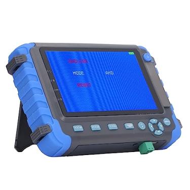 Imagem de 5 Polegadas Testador de Câmera de Segurança CCTV, Testador de Câmera de Vigilância de Segurança 4 em 1 AHD TVI CVI VGA Testador de Câmera Analógica IP Monitor de Vídeo HD Coaxial (plugue americano)