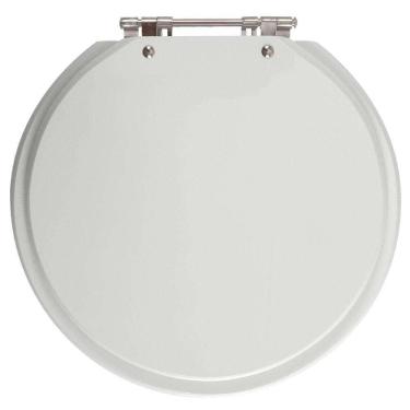 Imagem de Assento Sanitário Futura Cinza Claro para vaso Hervy