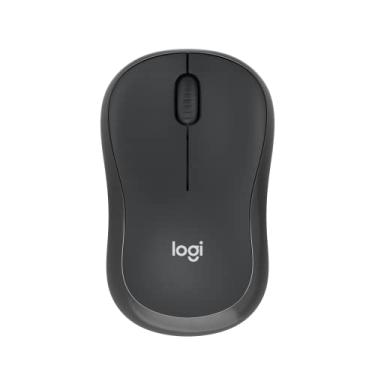 Imagem de Mouse Sem Fio Logitech M240 com Conexão Bluetooth, Clique Silencioso, Design Ambidestro Compacto, Bateria de 18 Meses, Compatível com Windows, macOS, ChromeOS - Grafite