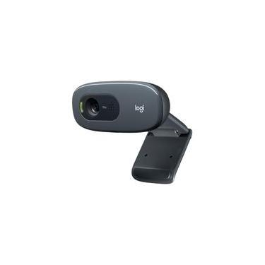Imagem de Webcam HD Logitech C270, 720p, 30 FPS, Microfone Integrado, USB 2.0 - 960-000694
