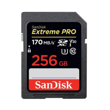 Imagem de Cartão de Memória MicroSD Sandisk SD Extreme PRO 256GB