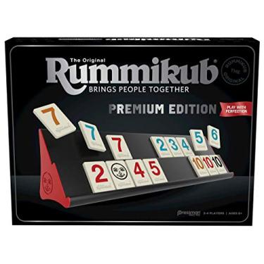 Imagem de Rummikub Edição Premium da Pressman - O Jogo de Tile Original Rummy Prateado (108647)