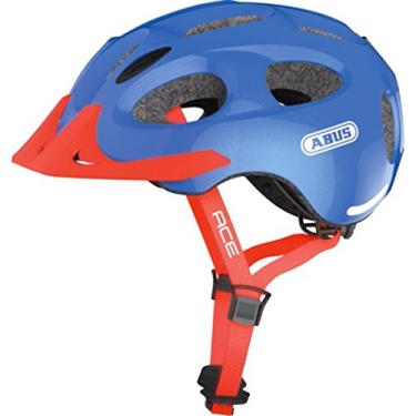 Imagem de Abus Youn-I Ace - Med - Capacete de Bicicleta 52-57, Azul Brilhante