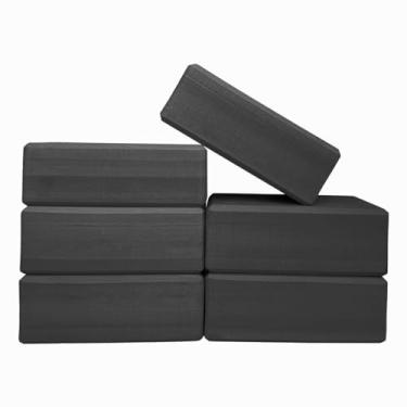 Imagem de Kit Estúdio Atacado 6x Bloco de Yoga Pilates Fisioterapia RPG - EVA Alta Densidade 500g