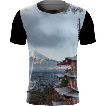 Imagem de Camiseta Dryfit Monte Fuji Japão Vulcão Japan Vulcan 3 - Kasubeck Stor