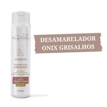 Imagem de Shampoo Grisalhos Onix Desamarelador Luzes Naturais - Grisalho Natural