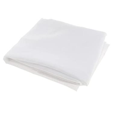 Imagem de Vaveren Véu de Dança do Ventre em Tecido Leve com Detalhes Brilhantes, Branco, Um tamanho