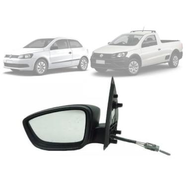 Imagem de SPJ, RETROVISOR MANUAL P/SAVEIRO G6 GOL 2 PORTAS MOTORISTA EB1001