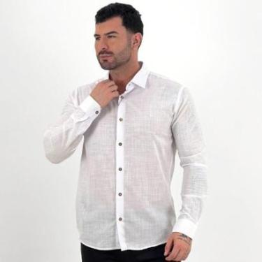 Imagem de Camisa Ogochi Slim Manga Longa Masculina-Masculino