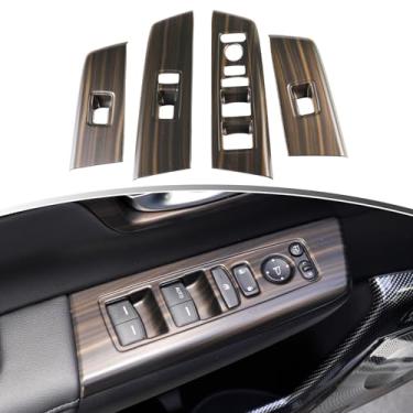 Imagem de Naisec Para Honda CRV 2023 2024 2025, interruptores de controle de janela, painel protetor, luxuosos, acabamentos de moldagem para CR-V LX, EX, EX-L, Sport Hybrid Sport-L Hybrid Sport Touring