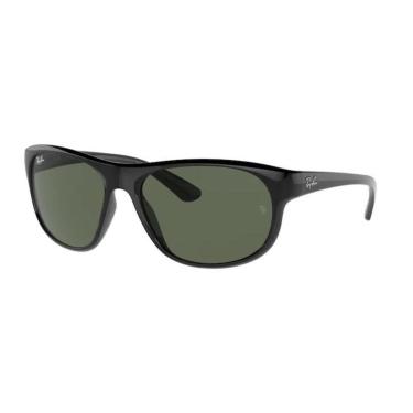 Imagem de Óculos Solar Ray Ban Rb4351 601/71 59  Brilho Lente Verde-Unissex