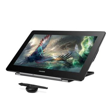 Imagem de MESA DIGITALIZADORA GT1562-G HUION KAMVAS PLUS - TAMANHO 16", TELA UHD 4K (COR CINZA ESCURO)