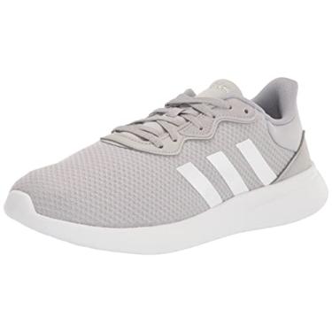 Imagem de adidas Tênis feminino Qt Racer 3, Cinza dois/Ftwr Branco/Prata Halo, 35