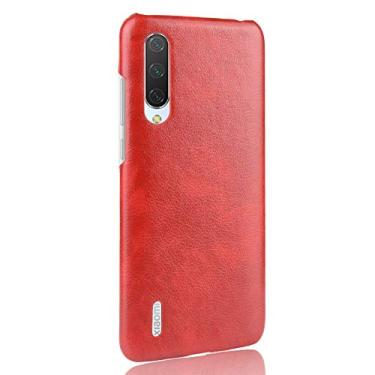 Imagem de Capa para XIAOMI Mi A3, capa de celular Rugged Shield 360° Proteja seu telefone capa de couro granulado para XIAOMI Mi A3