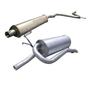 Imagem de Kit Escapamento Abafador + Traseiro Palio Weekend 1.8 06 11 - ScapJá