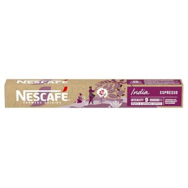 Imagem de Café em Cápsula Compatível com Nespresso Nescafé Farmers Origins Índia 10 Cápsulas