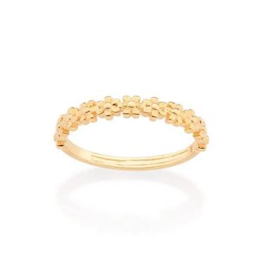 Imagem de Aparador de aliança anel banhado ouro 3x 24k 18k e 22k rommanel com 11