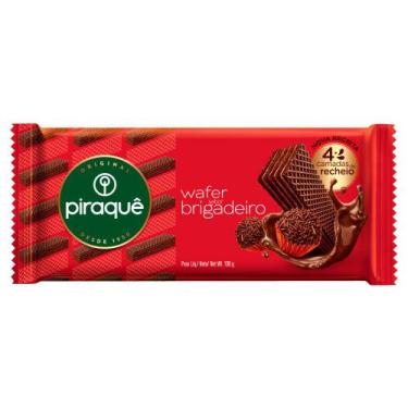 Imagem de Biscoito Wafer Piraquê Sabor Brigadeiro 100g - Piraque