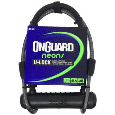Imagem de Cadeado U-Lock Com Cabo Suporte de Fixação e Chave Reserva Onguard 815