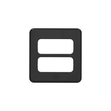 Imagem de  compose miniplaca embutir móveis 2 posições preta 14947683 - weg