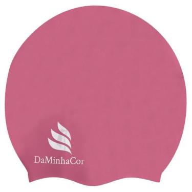 Imagem de Touca De Natação Afro M Daminhacor, Rosa