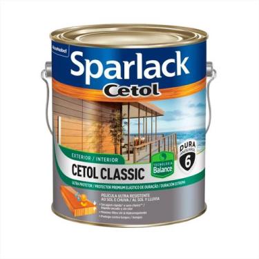 Imagem de Verniz Cetol Classic  Agua Protetor Elástico Madeira 3,6l - Sparlack, 