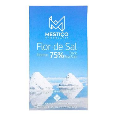 Imagem de Chocolate Flor de Sal 75% Cacau Mestiço 60g - Mestiço Chocolates